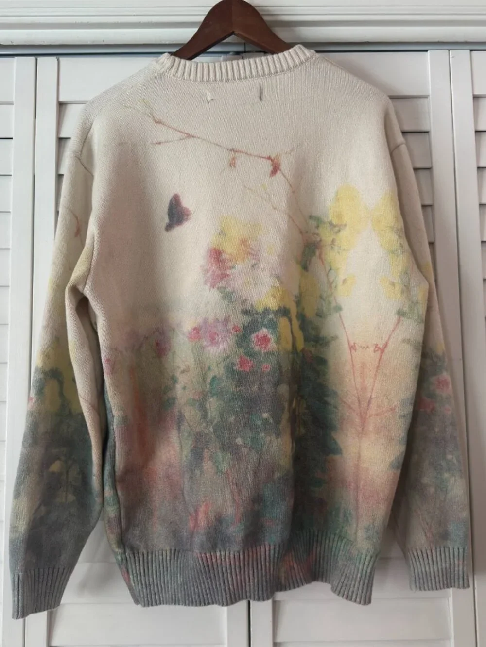 Pacsun Painting Crew Neck Sweater - Size L